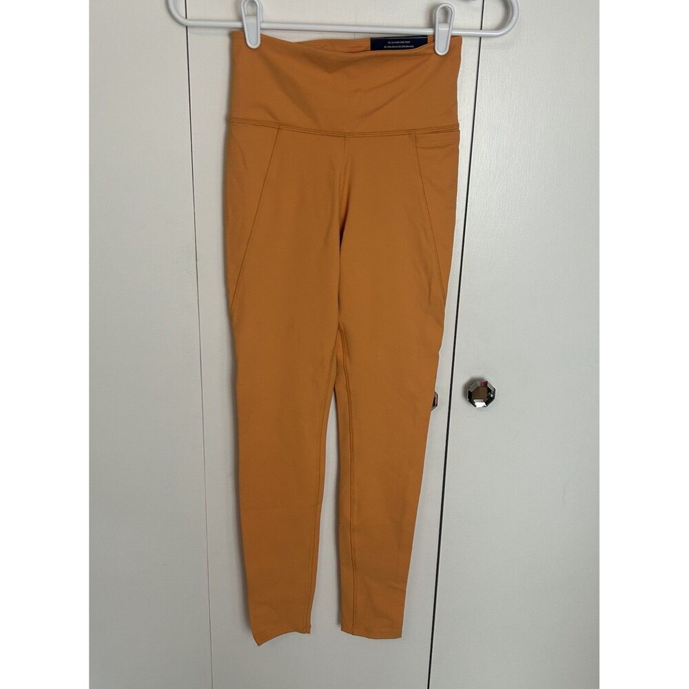 Reebok Lux High-Rise Tight Leggings Orange Size XS NWT